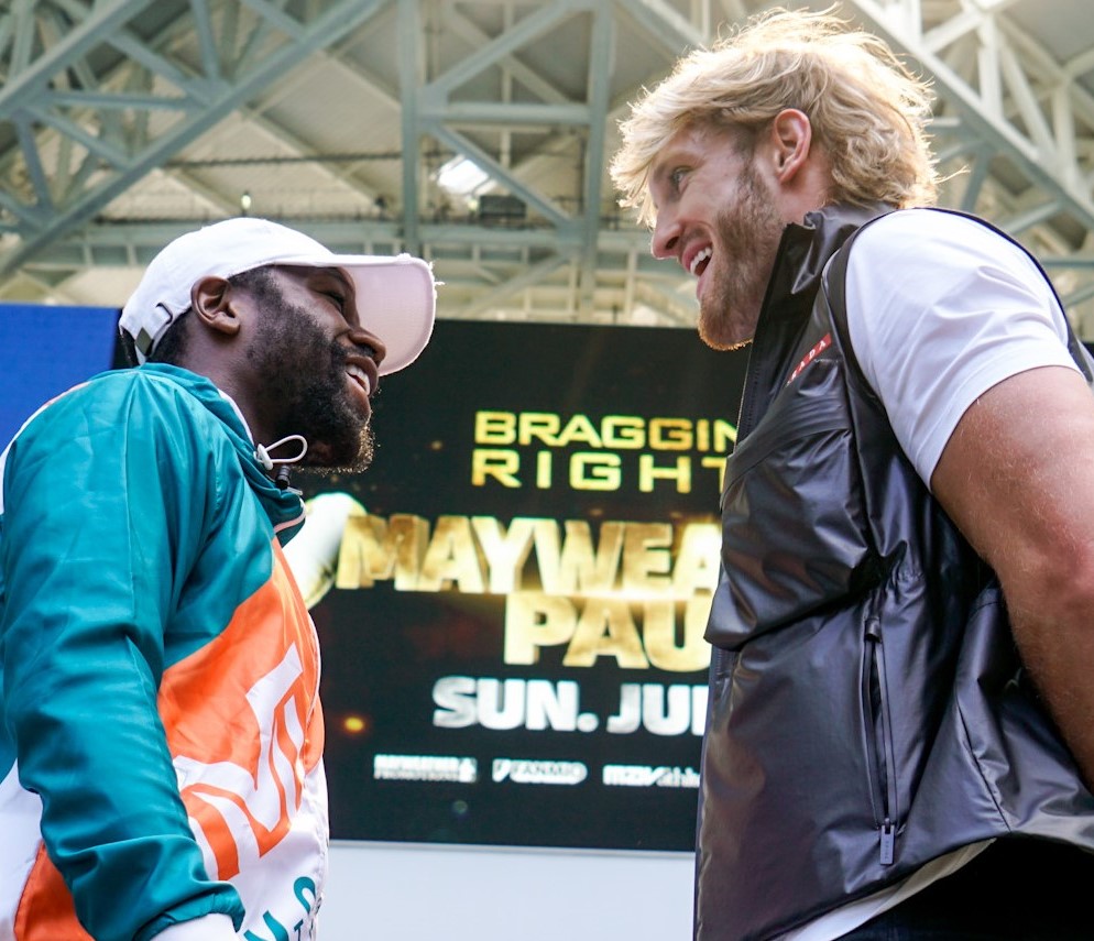 Logan Paul claims he's going to re-retire Floyd Mayweather